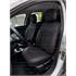 CARBON Style Seat Covers (Black/Red) For Citroen C ZERO 2010 Onwards