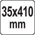 HEX FLAT CHISEL 35MM