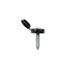 Black Number Plate Flip Top & Screw   Pack of 5 