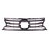 Lexus IS Series 2017 2020 Front Bumper Grille, Painted Grey, Not For F Sport Models