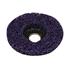 Draper 37608 Polycarbide Strip Disc, 115mm, 22.23mm, 180 Grit, Purple