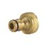 TREADED TAP CONNECTOR BRASS 3/4"