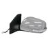 Left Wing Mirror (electric, heated, indicator, primed cover) for Toyota AVENSIS Estate, 2006 2009