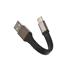 USB C Keychain Charging Cable   10 cm