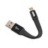 Micro USB Keychain Charging Cable   10 cm
