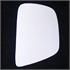 Right Stick On Wing Mirror Glass for Nissan NV200 Bus 2010 Onwards