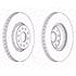 FERODO PREMIER Front Axle Brake Discs (Pair)   Diameter: 312mm   DDF1305C