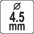 HSS DRILL BIT 4,5MM PREMIUM