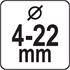 STEP DRILL 4 22MM