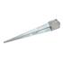 MOY Long Spike Galvanised Post Support 100 x 600mm