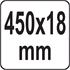 HEXAGONAL WRECKING BAR 450x18MM