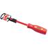 Draper 46518 5.5mm x 125mm Fully Insulated Plain Slot Screwdriver. (Display Packed)