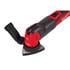 Milwaukee M12 FUEL Multi Tool (1 x 4.0Ah battery, 1 x 2.0Ah battery, charger, BMC) 