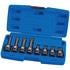 Draper Expert 49460 Tamper Proof Impact Spline Set, 1/2" Sq. Dr. (8 Piece)