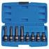 Draper Expert 49460 Tamper Proof Impact Spline Set, 1/2" Sq. Dr. (8 Piece)