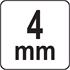 LEATHER PUNCH 4 MM