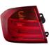 Left Rear Lamp (Outer, On Quarter Panel, Saloon Model, LED Type) for BMW 3 Series 2012 2015