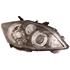 Right Headlamp (With Black Bezel, Halogen, Takes H11 / HB3 Bulbs, With Load Level Adjustment, Supplied Without Motor / Bulbs) for Toyota AURIS  2010 2012