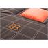 KleinMetall Waffle Bed Easy Clean Medium Size Dog Bed   Brown and Orange