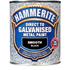 Hammerite Direct To Galvanised Metal Paint   Black   750ml