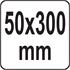 F CLAMP 300x50MM