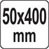 FLAT CHISEL SDS MAX 50x18x400MM