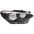Right Headlamp (Halogen, Black Bezel, Takes H7 / H7 Bulbs, Supplied With Motor) for BMW 1 Series 5 Door 2012 on