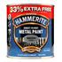 Hammerite Direct To Rust Metal Paint   Smooth Silver   750ml