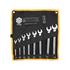 COMBINATION SPANNER SET CrV 8PCS 8 19MM