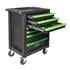 JBM 7 Drawer Tool Cabinet With Tools   Green