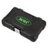 JBM 56 Pieces Tool Case With 1/4 12 Edge Sockets   Zinc Finish 