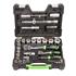 JBM 36 Pieces Inch Tool Case   Zinc Finish 