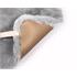 Comfort Max, sheepskin seat cushion   Grey