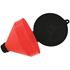 LASER 5424 Oil Drum Funnel With Grill   Red   250mm