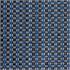 Breeze, ventilated woven  fabric cushion   Blue