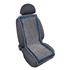 Wooden Bead Car Seat Cushion For Back Support   Blue Grey