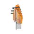 HEX KEY SET 10PCS  1.5 10MM CrV