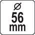RUBBER MALLET STEEL HANDLE 700G