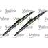 Valeo VM206 Silencio Flat Wiper Blades Front Set (650 / 550mm) for VIANO 2003 Onwards