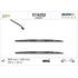 Valeo VM207 Silencio Flat Wiper Blades Front Set (645 / 520mm) for Peugeot 607, 2000 to 2012