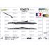 Valeo VM212 Silencio Flat Wiper Blades Front Set (600 / 450mm) for MEGANE II 2002 Onwards