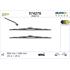 Valeo VM213 Silencio Flat Wiper Blades Front Set (600 / 600mm) for MERIVA 2003 to 2010