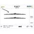 Valeo VM214 Silencio Flat Wiper Blades Front Set (650 / 650mm) for C8 2002 Onwards