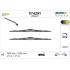 Valeo VM221 Silencio Curved Wiper Blades Set (525 / 525mm) for Skoda SUPERB 2002 to 2005