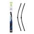 Valeo VF401 Silencio Flat Wiper Blades Front Set (700 / 700mm   Side Pin Arm Connection) for GOLF V PLUS 2005 to 0214
