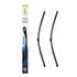 Valeo VF402 Silencio Flat Wiper Blades Front Set (650 / 650mm   Side Pin Arm Connection) for Mercedes E CLASS 2002 2008
