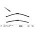 Valeo VM404 Silencio Flat Wiper Blades Front Set (700 / 600mm) for Peugeot 307 CC 2003 to 2007