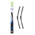Valeo VF307 Silencio Flat Wiper Blades Front Set (500 / 500mm   Pinch Type Arm Connection) for BMW 1 Series 2004 to 2012