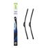 Valeo VF367 Silencio Flat Wiper Blades Front Set (550 / 550mm   Hook Type Arm Connection) for KANGOO 2008 Onwards