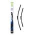 Valeo VF371 Silencio Flat Wiper Blades Front Set (600 / 475mm   Pinch Tab Arm Connection) for BMW 3 Series Convertible 2006 to 2011